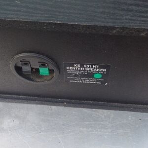 Kenwood Black Center Speaker
